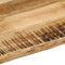 vidaXL - Tafelblad - met - natuurlijke - rand - 70x60x3,8 - cm - massief - mangohout