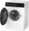 WHIRLPOOL WPM27WADSBE - Vrijstaande wasmachine - 12 kg - 1400 tpm - Wit met zwarte deur