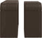 vidaXL - Opbergschappen - 2 - st - poly - rattan - bruin