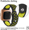 imoshion Siliconen sport bandje - Geschikt voor Fitbit Versa Lite, Versa 2 - Zwart - One Size