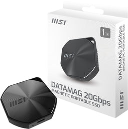 MSI DATAMAG - Externe SSD - 1TB - 20Gbps USB 3.2 type-C - Zwart