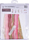 Thea Gouverneur - Borduurpakket met telpatroon - 481 - Voorgesorteerde DMC Garens - Japanse Bloesem - Linnen - 80 cm x 27 cm - DIY Kit