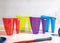 Colourworks Maatbeker Brights Dubbel 600 Ml Rood