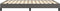 vidaXL - Kamerscherm - met - 5 - panelen - 300x200 - cm - stof - antracietkleurig