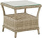 Beliani PONZA - Loungeset voor 2 - Beige - PE rotan