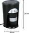 All Ride Koffiezetapparaat 12V - Koffiepadmachine - Inclusief mok en afwasbaar filter - Zwart