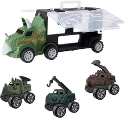 Transporter met Monstertrucks