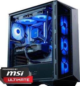 FlowUp De Enge Game PC 2 - Tower - AMD Ryzen 5 7500X3D 6C/12T 4.5GHz - GeForce RTX 5070 12GB - 32GB DDR5-6000 - 1TB SSD