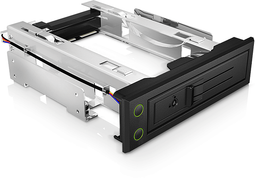 ICY BOX IB-166SSK - HDD-behuizing - 3.5'' SATA/SAS - Zwart
