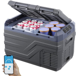NLS35, 12 Volt Auto Koelkast Koelkast, 25 liter (26.4qt) Dual Zone Draagbare Vriezer, -4 °F -46 °F V