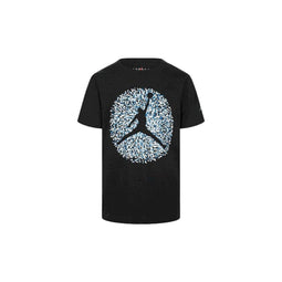 T-Shirt met Korte Mouwen voor kinderen Nike JDB POOLSIDE JUMPMAN SS TEE 95D122 023 Zwart Maat 16...