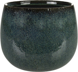 Ter Steege Bloempot Blauw D 24 cm H 19 cm