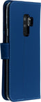 Accezz Samsung Galaxy S9+ - Wallet Softcase Bookcase - 3 pashouders - Donkerblauw