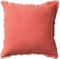 Dutch Decor BURTO - Sierkussen van gewassen katoen Coral 45x45 cm - roze - Inclusief binnenkussen