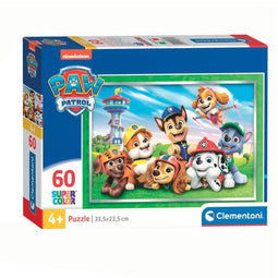 Clementoni - Puzzel - 60 Stukjes - Paw Patrol - Kinderpuzzel - Vanaf 4 jaar