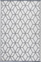 Esschert Design Buitenkleed 180X121 Cm Grijs En Wit Oc24