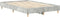 vidaXL - Bedframe - 120x190 - cm - Beton - Grijs - Gemaakt - van - Hout