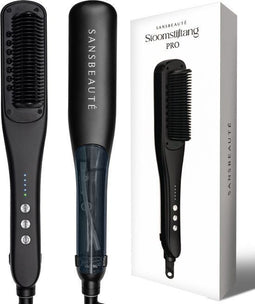 Sansbeauté® Stoomstijltang PRO - Professionele Stijltang 5.0 - Stoomtechnologie - Zwart