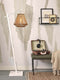 GOOD&MOJO Vloerlamp Merapi - Bamboe Zwart - 57x30x150cm - Modern - Staande lampen voor Woonkamer - Slaapkamer