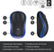 Logitech M185 - Draadloze Muis - 12 maanden batterijduur - Blauw