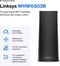 Linksys Velop WHW0303B - Mesh Wifi - Tri-Band - WiFi 5 - 2200 Mbps - Zwart (3-pack)