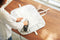 Yamazaki Iron plastic bag - Tower - white