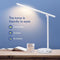 Aigostar Vince - Bureaulamp LED dimbaar - 5 lichtkleuren 10 helderheidsmodi - Opvouwbaar - USB opladen - Wit