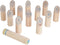 BS Toys Fins Werpspel - Kubb Spel - Buitenspeelgoed vanaf 8 Jaar - Stok Gooien - Kegelspel - 12 Houten Paaltjes - Kubb spel original - Kubb familiespel - Houten speelgoed - Buiten speelgoed - Buitenspel - Buiten Spellen - Tuin Speelgoed