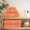 vidaXL - Gastendoekjes - SOLUND - 2 - st - 600 - g/m² - 30x30 - cm - oranje