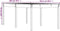 vidaXL Tuintafel 203,5x100x76 cm massief grenenhout grijs