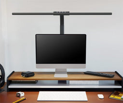 Nolt Superlight™ - Bureaulamp Dimbaar LED - 4 Lichtkleuren - Zwart