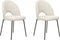 Set van 2 eetkamerstoelen COVELO Lichtbeige