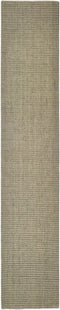 vidaXL Sisalmat voor krabpaal 66x350 cm taupe