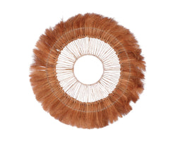 Furni-Surya Wandornament Bananenvezel Ø70 cm