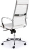Ergonomische bureaustoel design 601 hoge rug in Wit