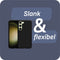 Cazy Samsung Galaxy S23 - Back Cover - Flexibel TPU - Zwart