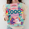 Totum Unicorn A4 stickerboek - 1000+ glitter stickers - 20 pagina's magische designs