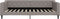 vidaXL - Slaapbank - 100x200 - cm - stof - taupe