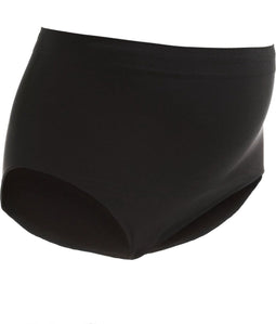 Noppies Zwangerschapsonderbroek Waist - Naadloos en comfortabel - Zwart - XL/XXL
