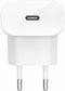 Belkin BOOST↑CHARGE™ 20 W USB-C - Power delivery wandlader + USB-C/Lightning-kabel - Wit