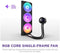 NZXT Kraken Plus 360 RGB - AIO-vloeistofkoeler - LCD-display RGB-ventilatoren - Zwart
