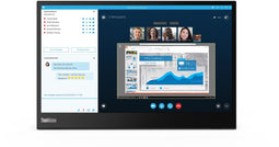 Lenovo ThinkVision M14 (61DDUAT6EU) - Monitor 14" - Full HD 1920x1080 - IPS - Zwart