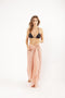 Barts Bathers Triangle - Bikini top - Panterprint - Zwart - Maat 34