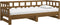 vidaXL - Slaapbank - uitschuifbaar - grenenhout - honingbruin - 2x(90x200) - cm