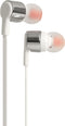 JBL T210 - In-ear hoofdtelefoon - JBL Pure Bass geluid - Grijs Zilver
