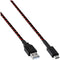 PDP 500-211-EU - Oplaadkabel - 2,4 meter USB-C - Rood Zwart