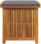 vidaXL - Kussenbox - voor - buiten - 60x50x61 - cm - massief - acaciahout