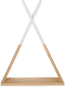 Wandrek Tipi - Hout - 35x12x47 cm - Beige
