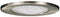 Paulmann Structure - Meubelinbouwlamp 66 mm max. 20W 12V dimbaar Staal geborsteld