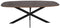 StarFurn Eettafel Ferris Eiken Deens Ovaal 200cm Walnoot